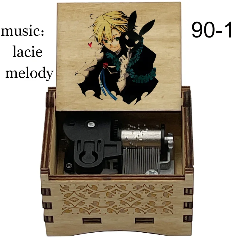 Wooden Lacie Melody Every Time You Kissed Me wind up Music Box girlfriend girls kid toy Christmas Birthday new year Gift music box carousel music box