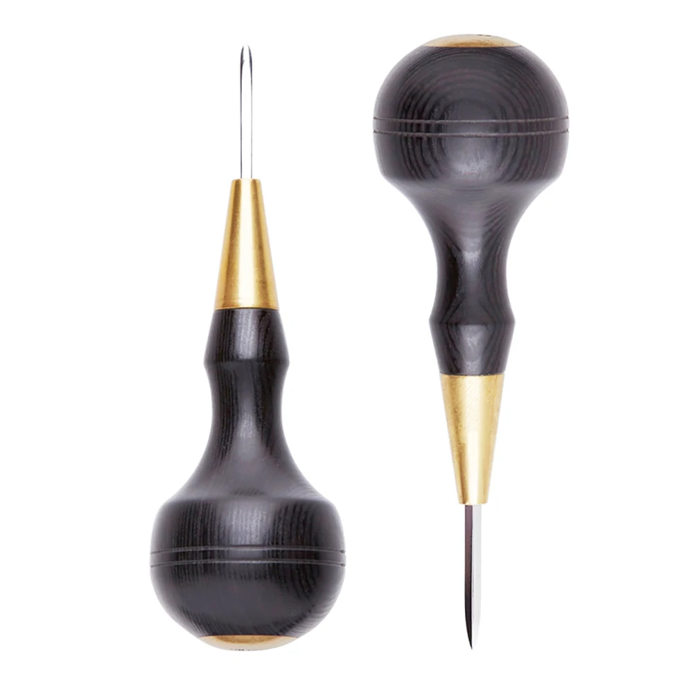 Leather Scratch Awl - Detachable Flat/Diamond Awl Leathercraft