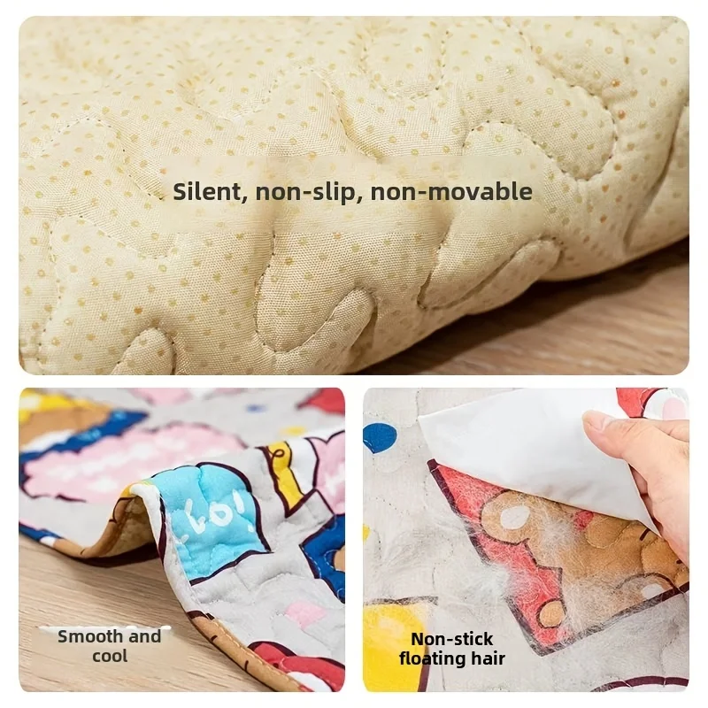 Pet Sleeping Mat Cool Comfortable Summer Suitable for Large Medium Small Cats Dogs