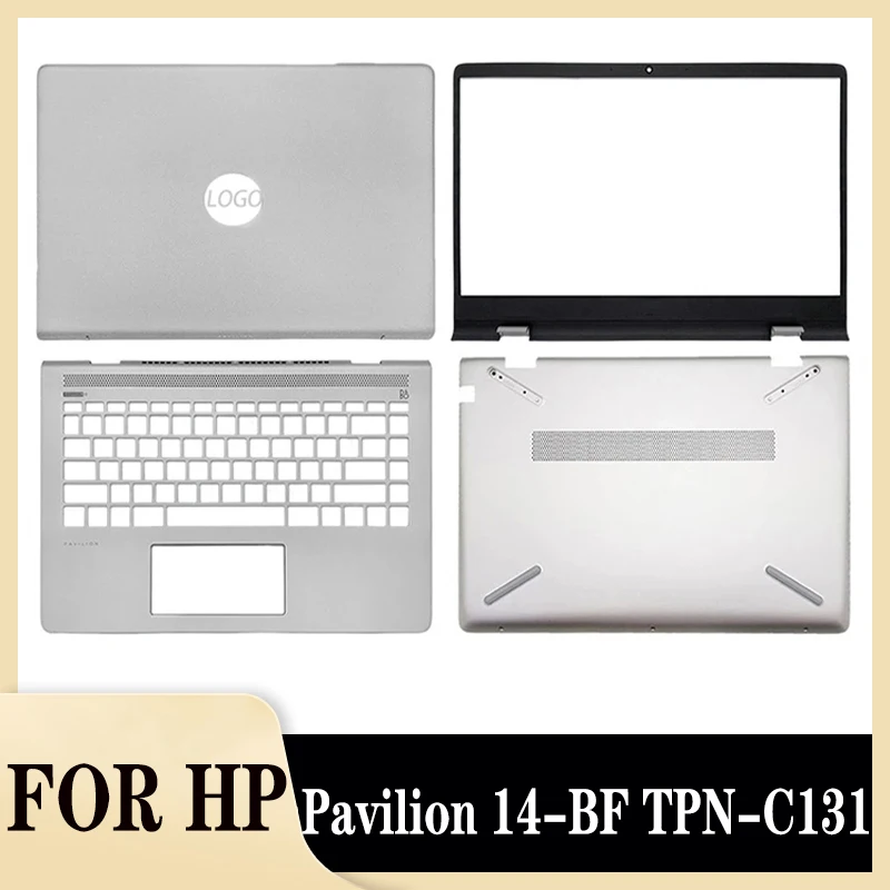 

New Original For HP Pavilion 14-BF TPN-C131 Laptop LCD Back Cover Front Bezel Upper Palmrest Case Bottom Case Silver AM22R000320