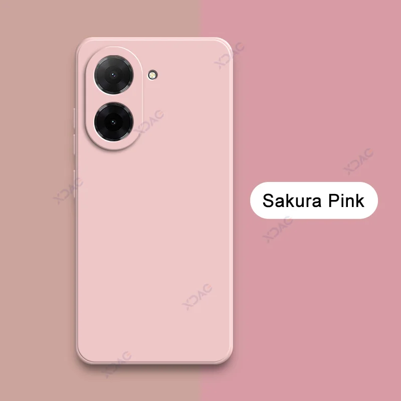 Luxury Candy Cellphone Case - Camera Protect Fashion Cover, Soft Square Liquid Silicone Armor Coque