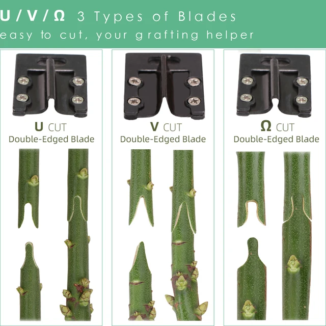 Palánta Oltó Fogó Fogók Kerti Gyümölcsös Fa Olló Metsző Ajándék 2 Penge Gyümölcsfa Chopper Kertészeti Szerszámok - Image 4