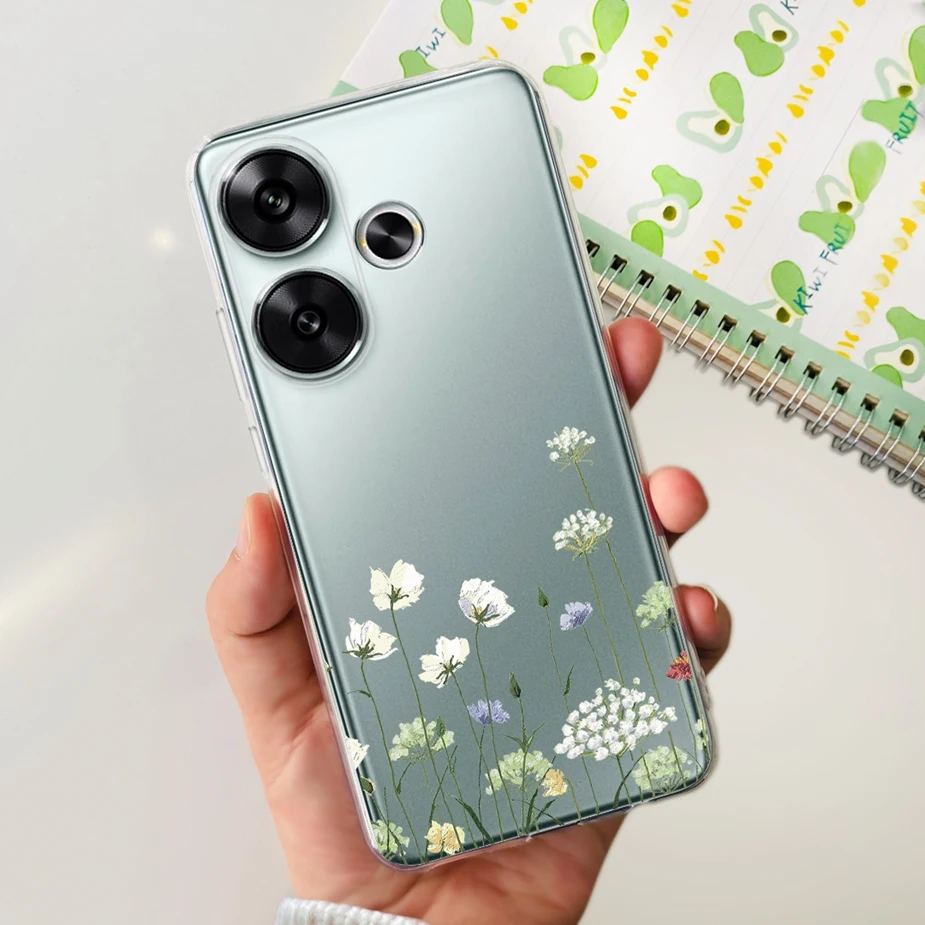 Cute Painted Soft Silicone Phone Case Cover