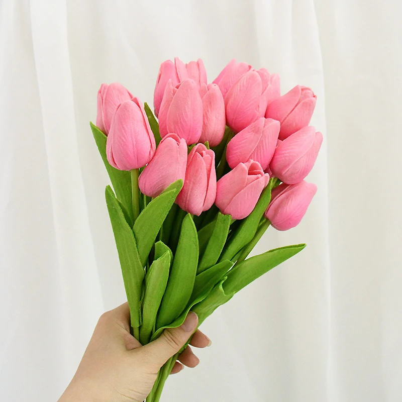 Growhabity – Uv Resistant Lifelike Artificial Tulips Flowers