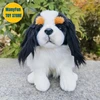 English Cocker Spaniel High Fidelity Anime Cute Plushie Dog Plush Toys Lifelike Animals Simulation Stuffed Doll Kawai Toy Gifts 4
