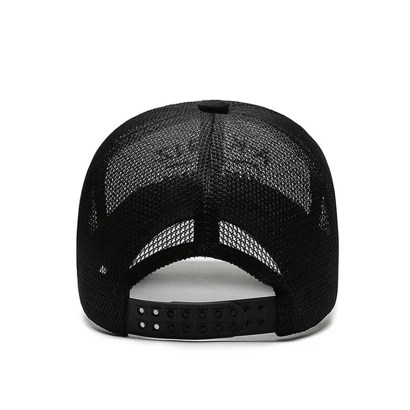 Mesh Embroidered Baseball Cap 3