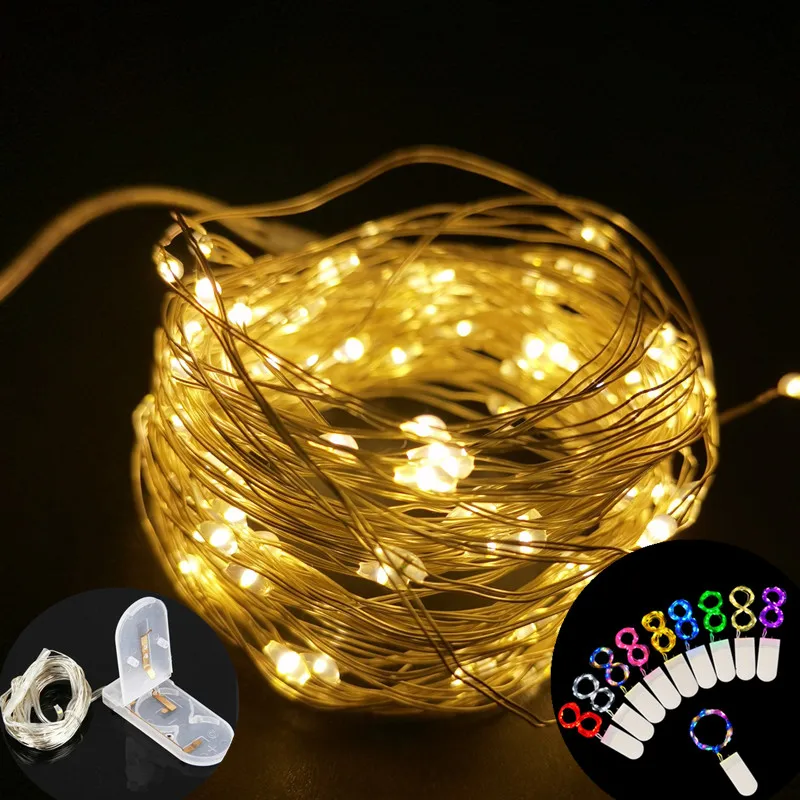 Warm White Fairy LED Battery Lights (CR Battery)