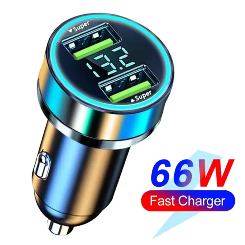 2025 200W Fast Charging IPhone QC3.0 Mini PD USB Type C Car Mobile Phone Charger For Xiaomi Samsung Huawei_voghion.com