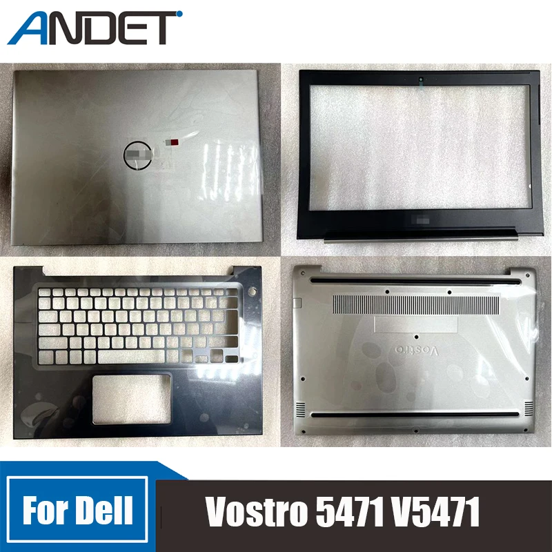 

Новинка для DELL Vostro 5471 V5471, задняя крышка ЖК-дисплея, задняя крышка, рамка, подставка для рук, верхняя зеркальная Нижняя крышка