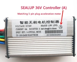 High-Performance Brushless Motor Controller with LCD Display for Electric Scooter/Bike Modification (TF-100 36V 16A  A)