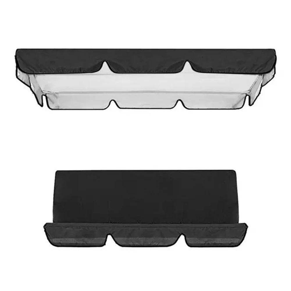 Description Picture 4 of itemGarden Swing Canopy Seats Replacement Set Seats Covers + Swing Canopy Cover Waterproof Roof Canopy Replacement Swing Chair Awn