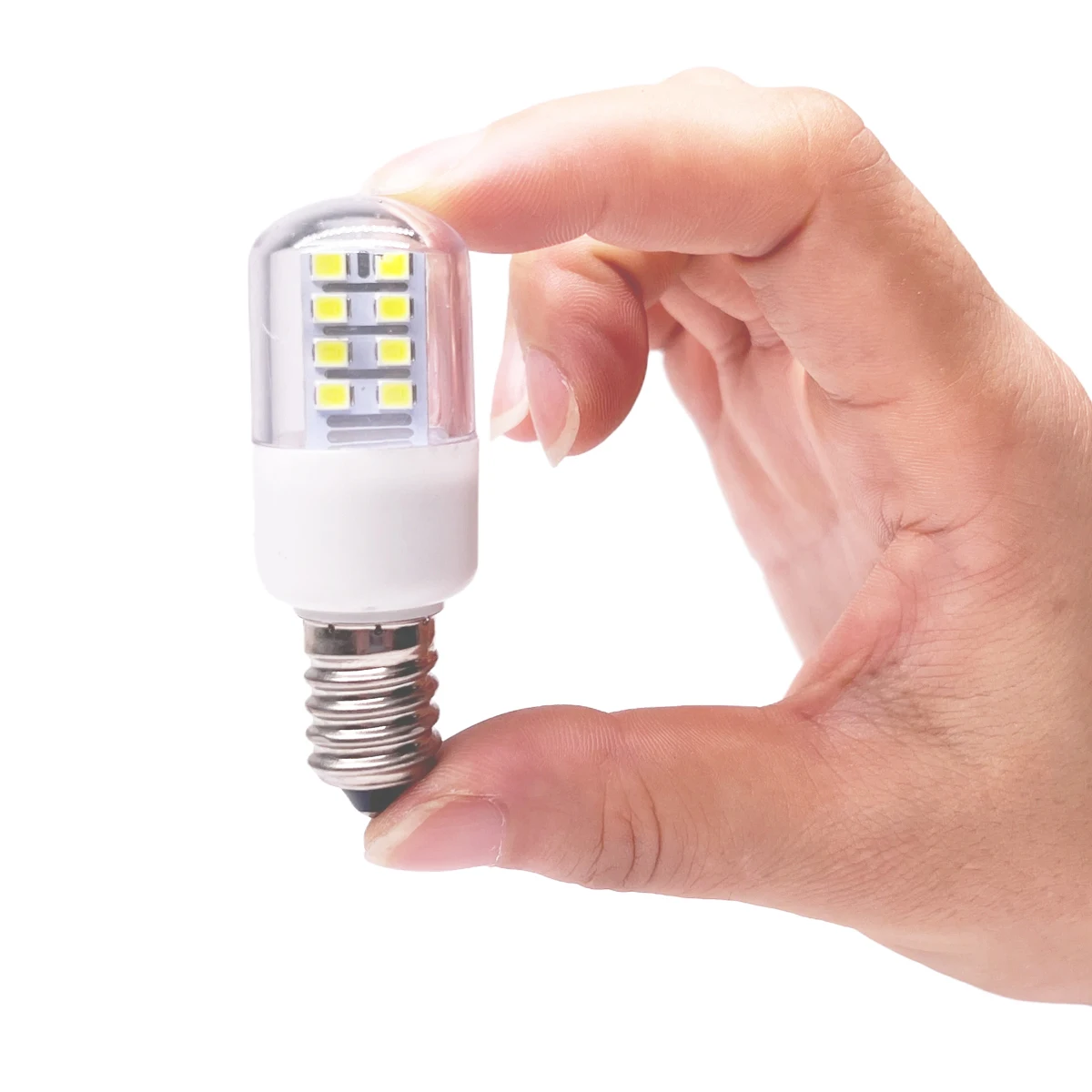 미니 LED 옥수수 전구, E14, E12, AC 220V, T22, 2W, 2835 SMD, 냉장고 레인지 후드 재봉틀, 전자 레인지 오븐 조명 램프