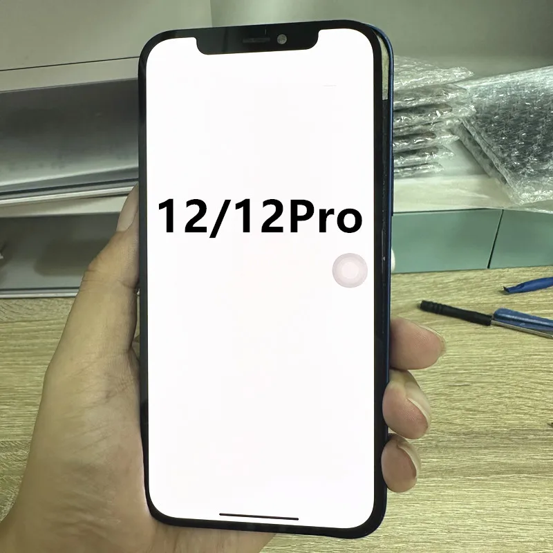 

Original With Dot Lcd For IPhone 12 12Pro Display Touch Screen Replacement Display With 3D Touch 100% work
