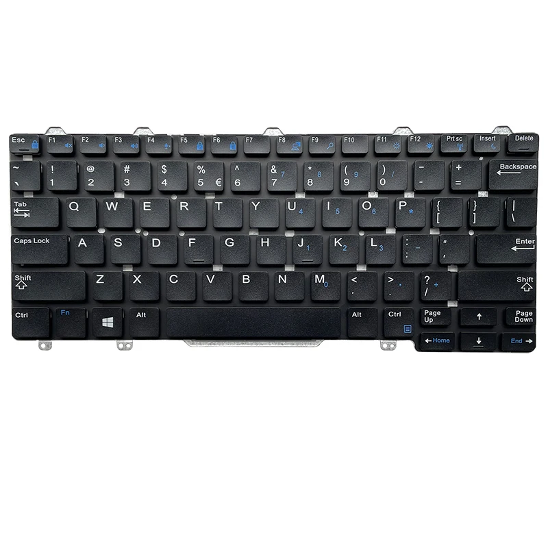 US Laptop Keyboard For DELL Latitude 7350 E7250 3150 3160 3165 12