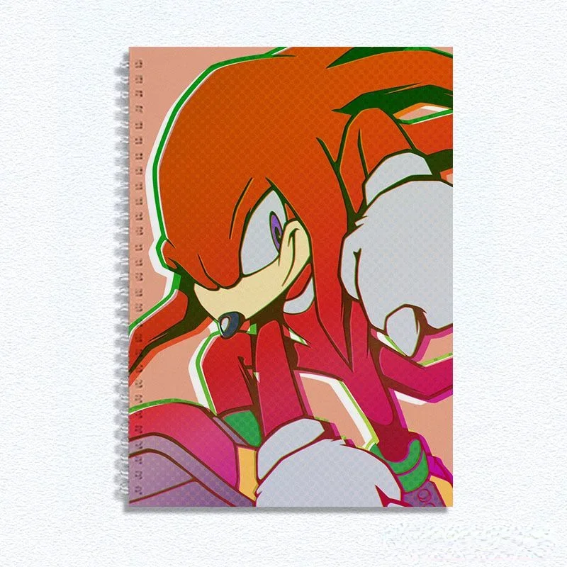 thumbnail image 1 of Cuaderno de bocetos de dibujos animados de carcasa dura y gruesa de Sonic The Hedgehog, cuaderno de bocetos de gran valor B4/A4/8K para estudiantes de escuela primaria, 1 of 5
