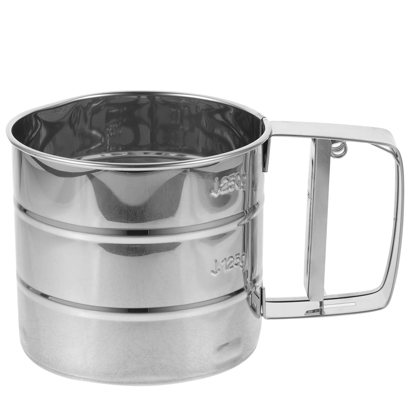 

Flour Sieve Duster Restaurant Baking Sugar for Handheld Powder Sifter Powdered Cup Strainer Filter