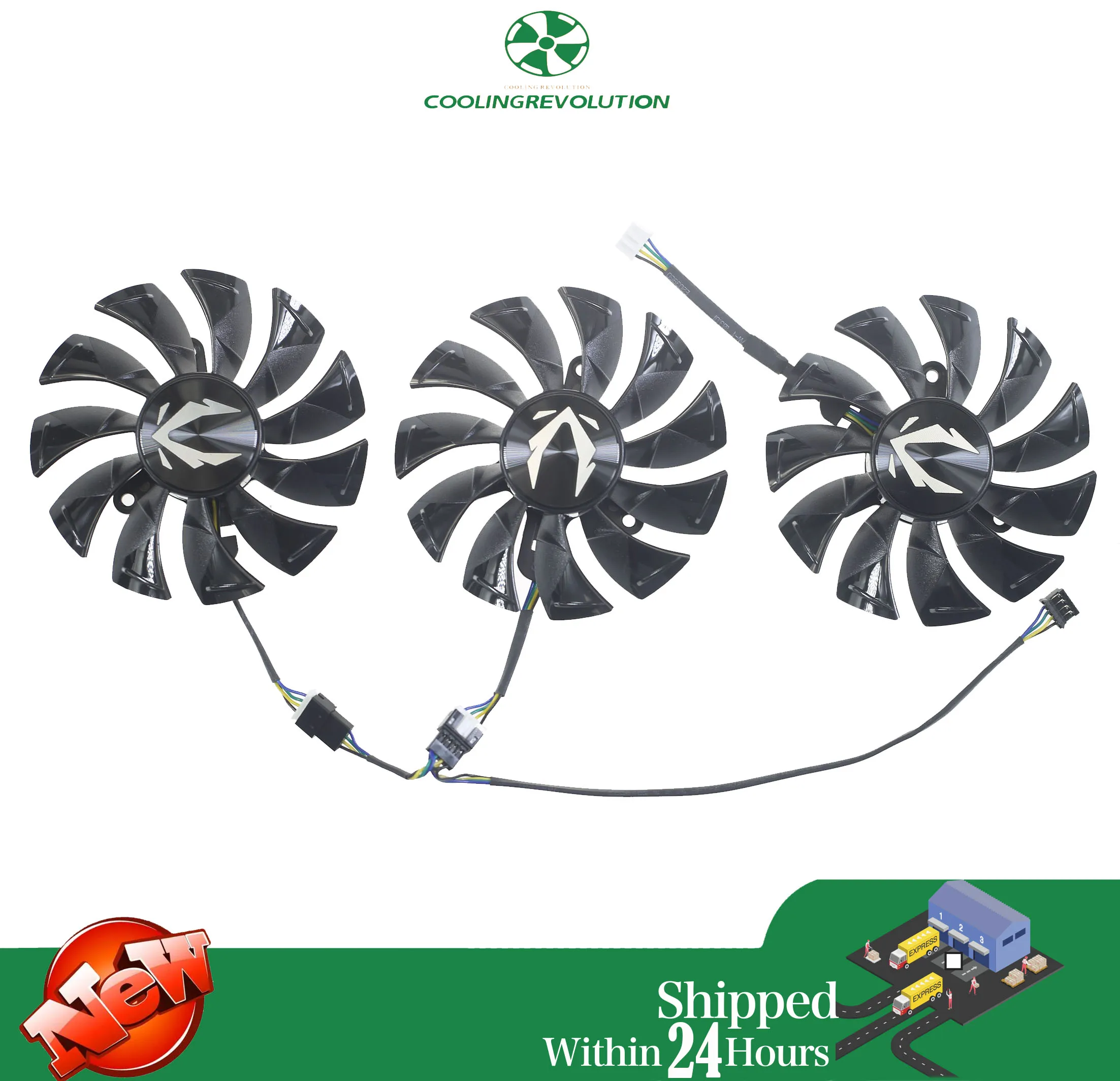 Amazon.com: Coolerage 87mm DC12V 0.46A 4Pin GA92S2U RTX2080