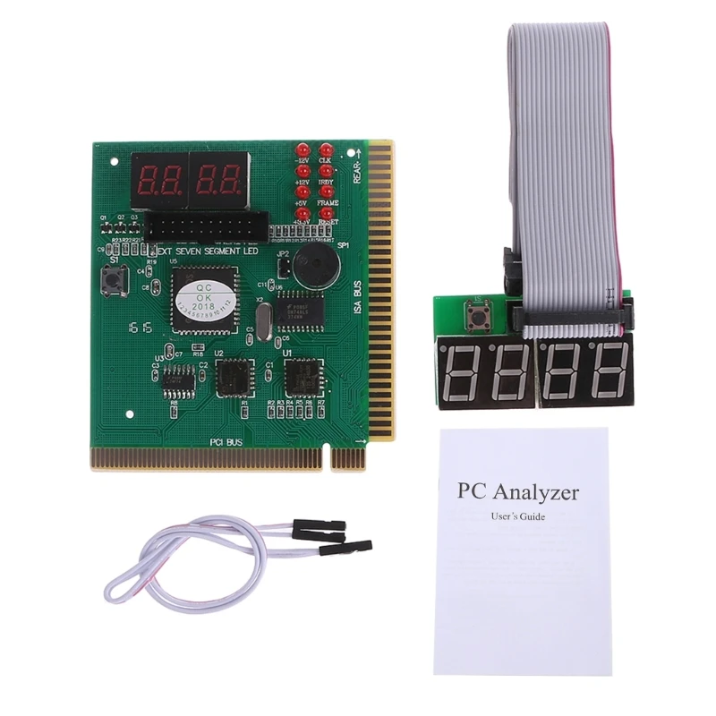 4 Digit PC ISA PCI Analyzer Diagnostic Test Post Card pci debug card New P9JD