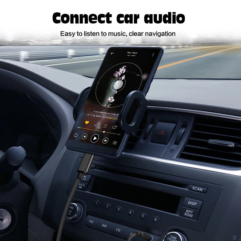 3.5mm Aux Cable Lighting Adapter for iPhone 15 14 13 12 11 Pro Max X 8 7 iOS Stereo Audio Cable earphone jack adapter audio cable audio plug adapter audio cable adapter aux cable