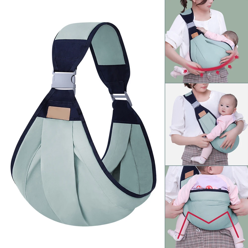 

Lightweight Baby Carriers with Adjustable Shoulder Strap for Infants Toddlers Multifunctional and Simple Front Hug Portable