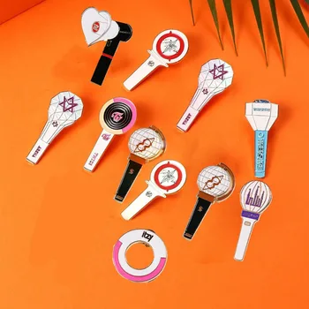 KPOP 스트레이 키즈 투 아스트로 보물 합금 드립 오일 전기 도금 브로치 핀 백, KPOP 팬을 위한 액세서리 선물, 1 개
