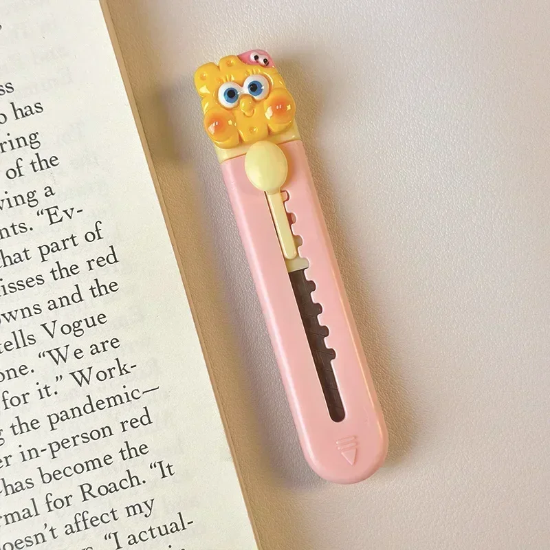 1Pc /8Pcs Creative Art Knife Cute Cartoon Express Delivery Artifact Portable Paper Cutter Hand Account Knife Letter Opener Sword