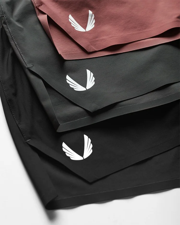 Summer Shorts Men'S New Casual Outerwear Summer Waterproof Seamless Quick Drying Basketball Letter Printing Fitness Pants