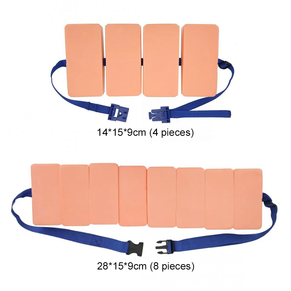 EVA Swim Training Buoyancy Belt Adjustable Back Float Board