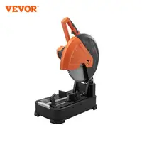 VEVOR 2800W Chop Saw 14"/355mm Blade Diameter Cut Off Saw 1200RPM Steel Cutting Machine 0-45° Adjustable Dry Cut Chop Saw 1
