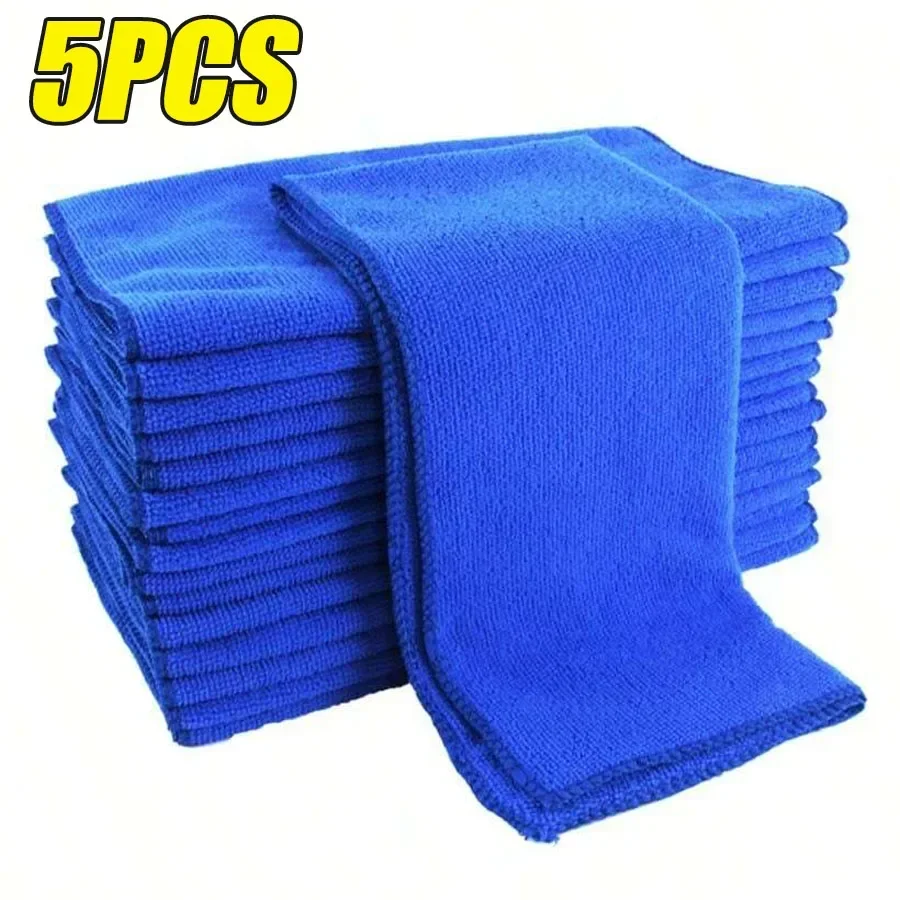 Premium Lint-Free Reusable Microfiber Cleaning Towels – Ultra-Absorbent and Thickened