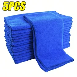 Premium Lint - Free Reusable Microfiber Cleaning Towels - Ultra - Absorbent and Thickened - Superfine Fiber (5PCS)
