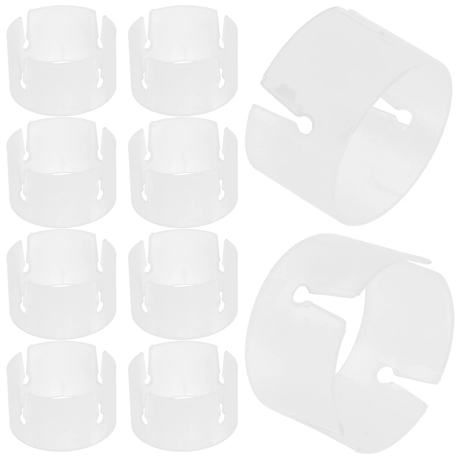 

100 Pcs Balloon Buckle Arch Folder Connector Balloons Clip Ring Accessory Button
