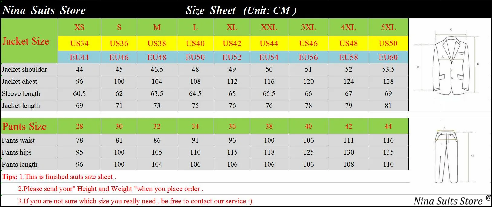 Mens Suit Men Suits Blazer 3 Pieces Formal Party Costume