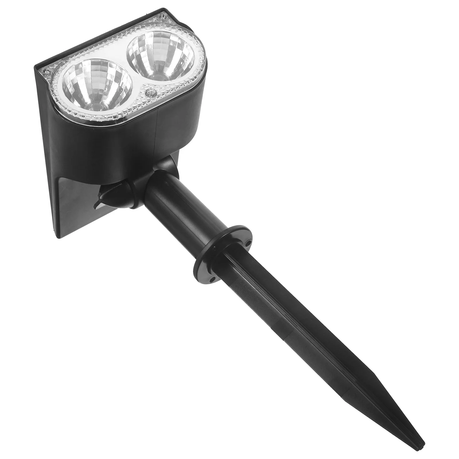 

2 Pcs Super Bright Solar Garden Light Powered Lights Patio Spot Plastic Outdoor