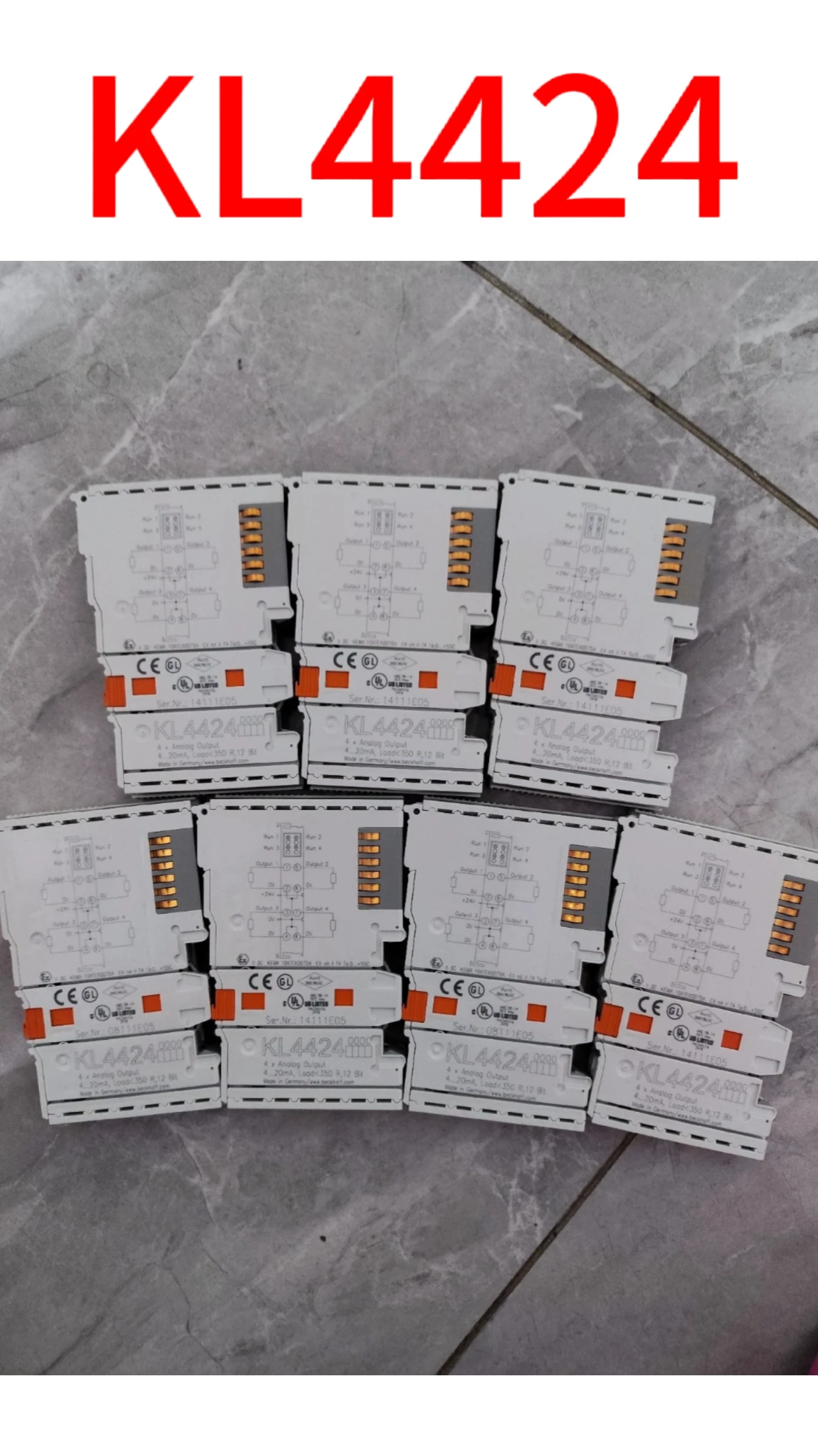 

Second-hand module KL4424 test OK