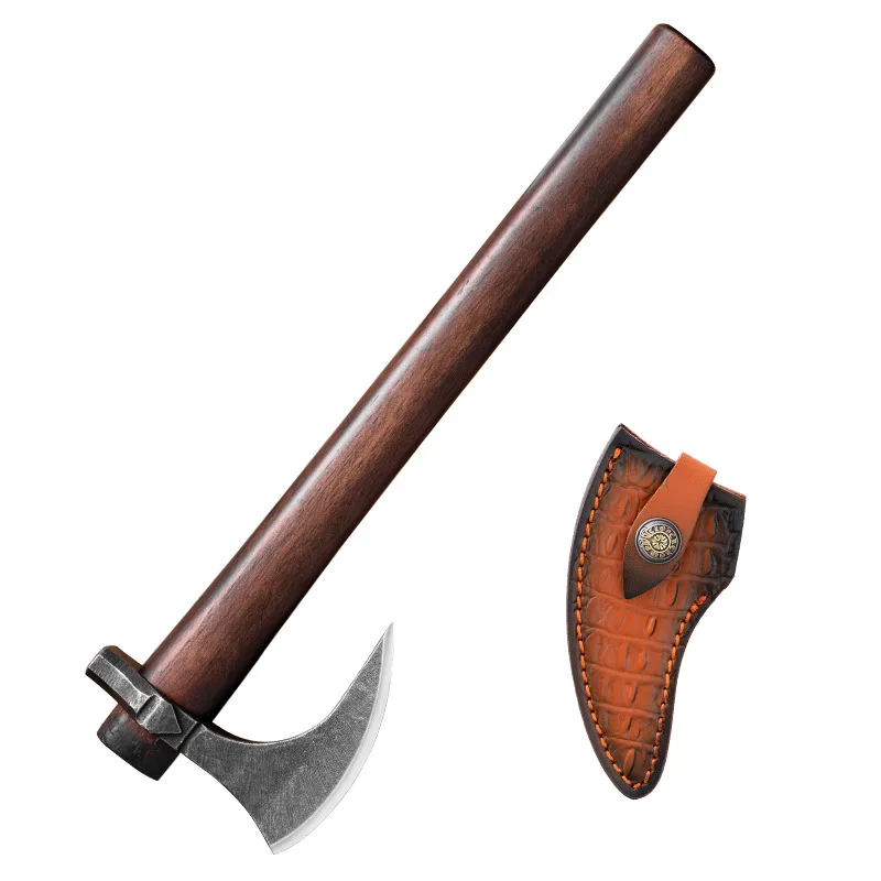 s Hand-forged Camping Axe Multi-functional Axe Chopping Firewood Tactical Camping Survival Open Mountain