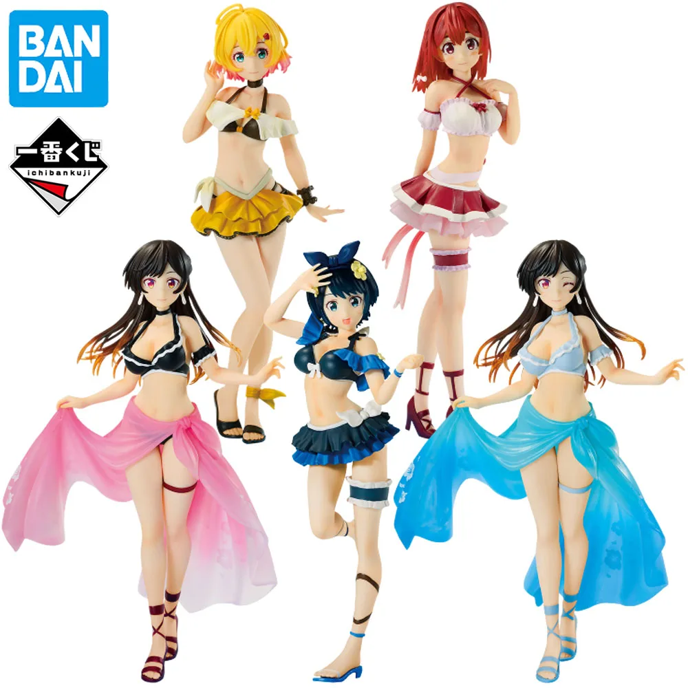 

Original Bandai Ichiban Kuji Rent-a-Girlfriend Ichinose Chizuru Nanami Mami Sarashina Ruka Sakurasawa Sumi Figure Anime Model