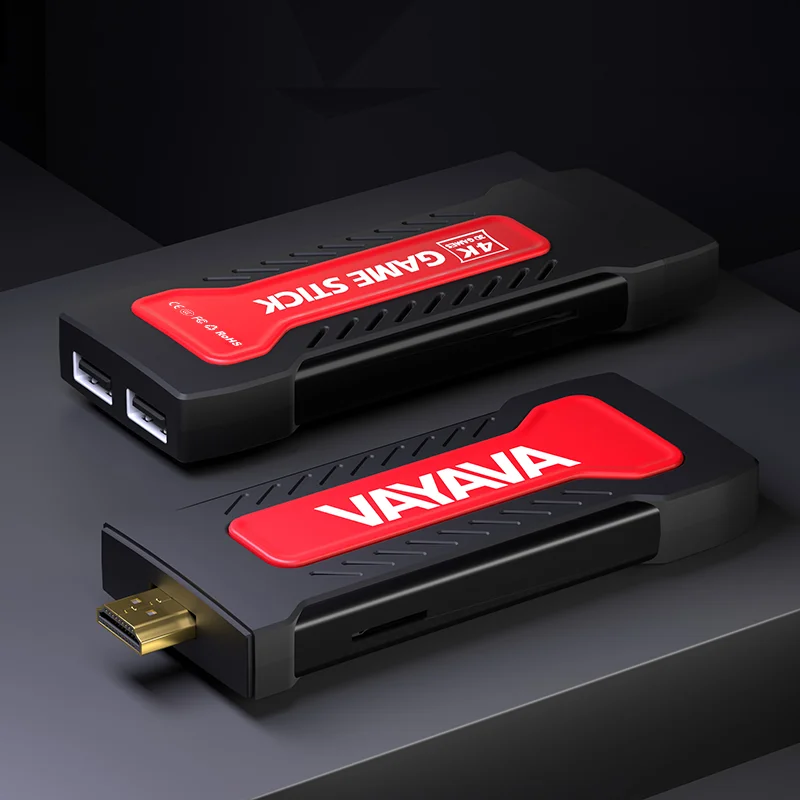 GD30 Game Stick 4K Retro Handheld Game Console 20000+ Games Wireless Gamepad TV Game Console Built In Video Games