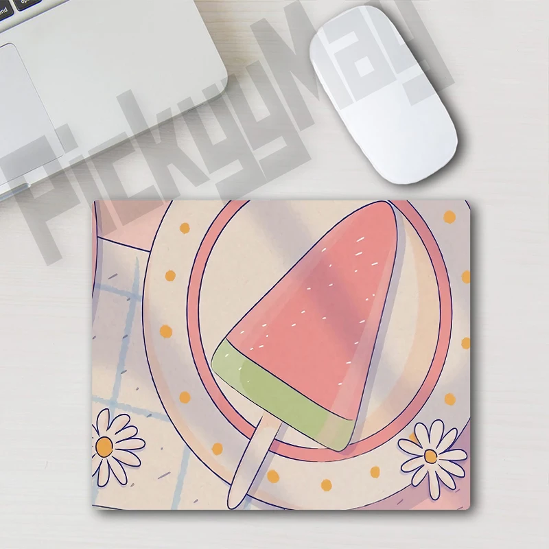 

Small Mouse Pad Desktop Pink Kawaii Mousepad Non-slip Laptop Desk Mat Gaming Cute Accessories Rug Gifts 18x22cm 20x25cm