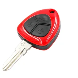 Premium DIYKEY Remote Car Key Shell - 1/3 Button Fob Replacement (3 Button)