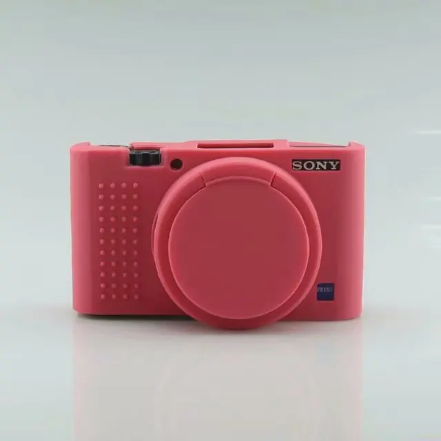 Soft Camera Case For Sony RX100 III IV V VI RX100 VII ZV1 ZV-E10 Rubber Protective Body Cover bag Skin Camera Protector Frame camera case