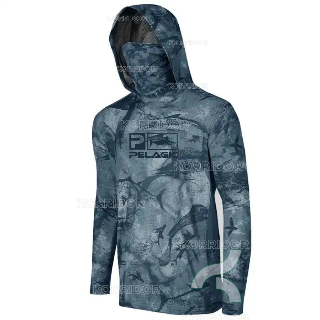 Pelagic Exo-Tech Hooded Fishing Shirt