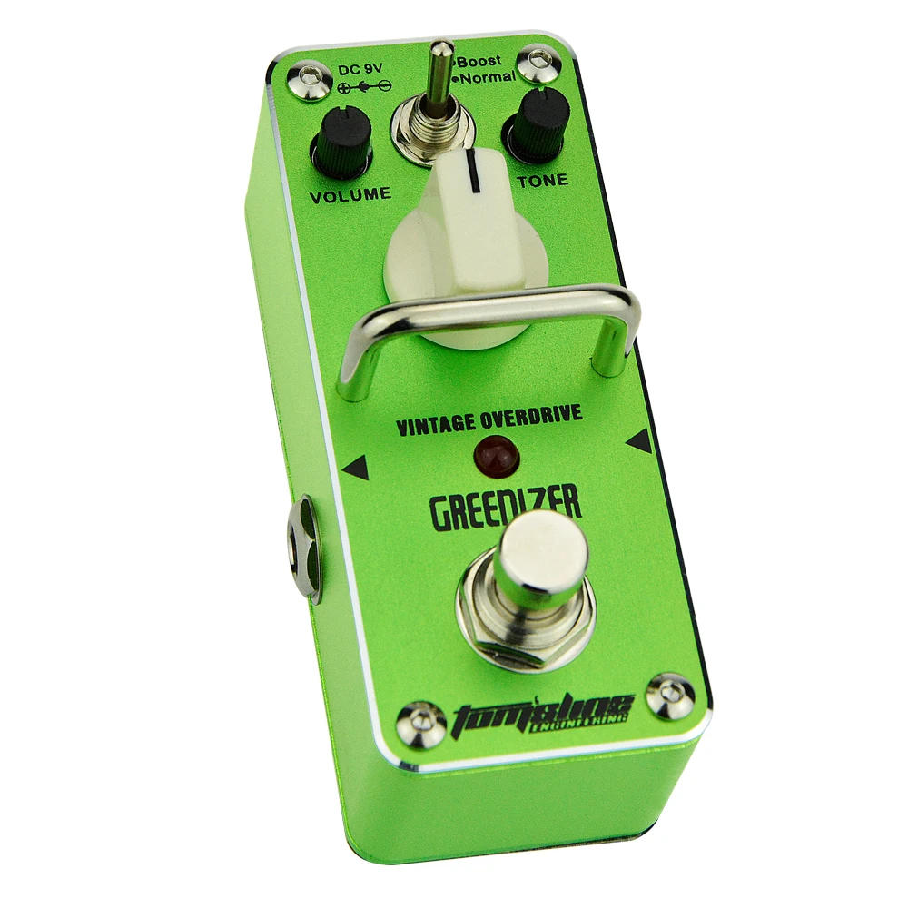 

Aroma AGR-3 GREENIZER Vintage Overdrive Pedal Mini Analogue Electric Guitar Effect Pedal True Bypass Guitar Parts & Accessories