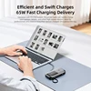 VyVylabs 20000mAh 65W Power Bank PD QC Fast Charging Type C Cable Powerbank With Cable for iPhone 16 15 14 For Laptop For iPad 2