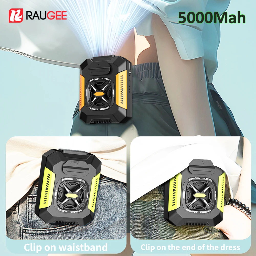 Portable Hanging Waist, Neck Fan 1