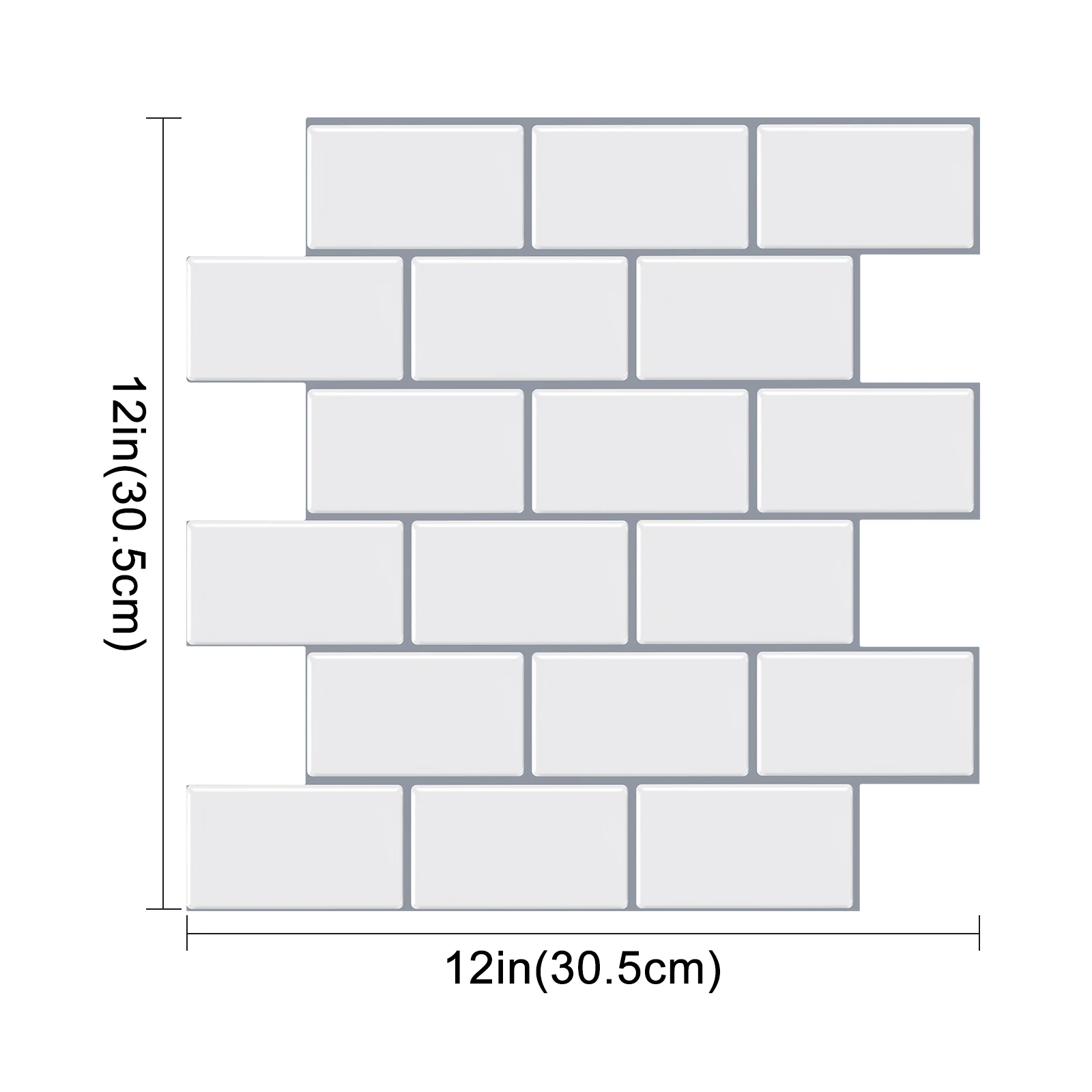 Waterproof Peel and Stick Backsplash Tile