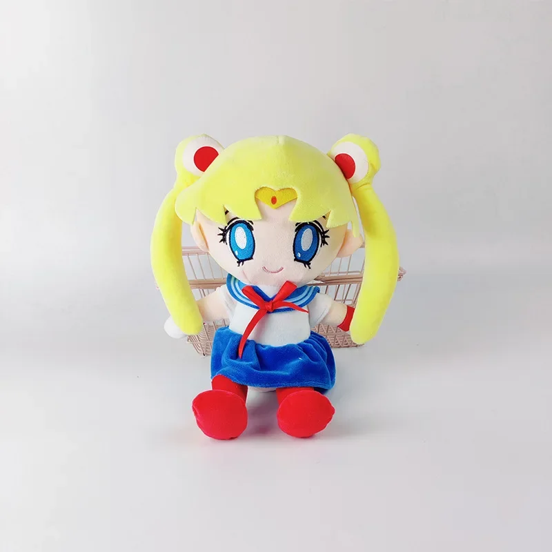 2026 Kawaii Sailord Mond Plüschtier Mond Katze Mond Hase Süßes Mädchen Herz gefüllt Anime Puppe Geschenk Zuhause Schlafzimmer Dekor Geburtstagsgeschenk – Detail 5