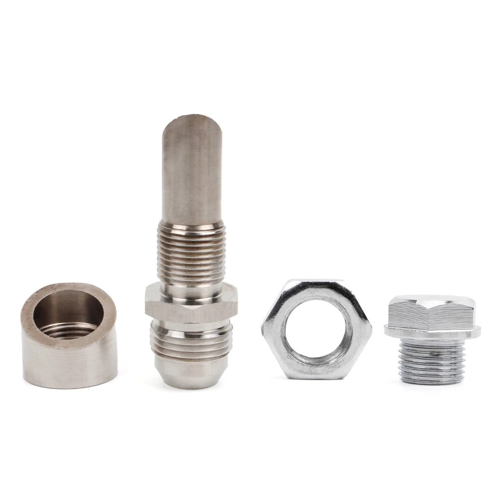 Exhaust Vacuum Kit Stainless Steel E-VAC Scavenger Kit Catch Can Vent With T304 SS E-VAC fitting M18x1.5 CR1019