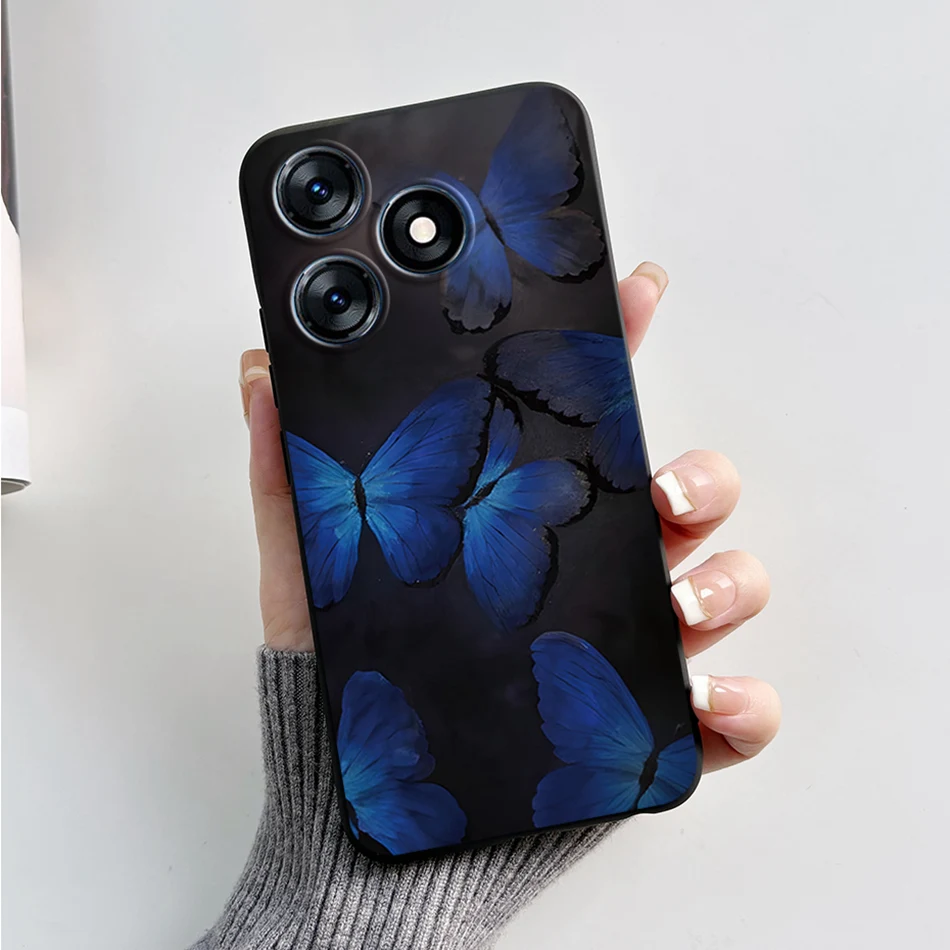 Fashion Marble Silicone Black Soft Phone Case - 2023 Edition