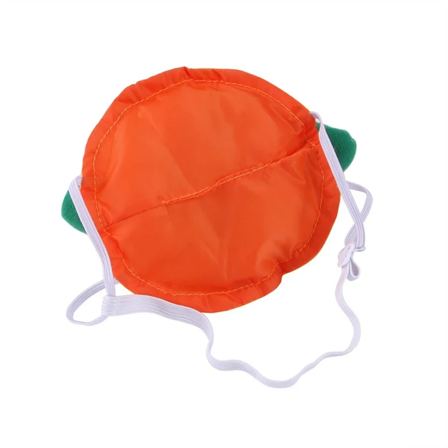 1 piece of new pet funny headwear, dog cat Halloween hat, green leaf pumpkin headgear, supplies